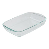 Pack De 2 Unidades - Fuente Rectangular De Vidrio De Borosilicato, Para Horno, Experto, 2 L, 32,5 X 20,2 X 5,2 Cm
