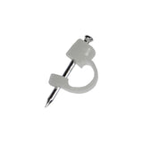 Pack De 2 Unidades - Grapa Para Cable Tv, Transparente, Caja 100 Uds