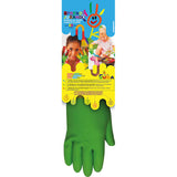 Pack De 2 Unidades - Guante Látex Flocado Interior, Infantil, Jardinería, Bicolor, T-04 Años