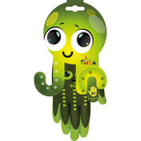 Pack De 2 Unidades - Guante Nailon Palma Recubierta Látex Rugoso, Infantil, Verde, T-08 Años