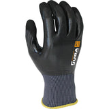Pack De 2 Unidades - Guante Nailon Recubierto Total Nitrilo, Negro, T-08