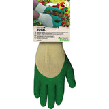 Pack De 2 Unidades - Guante Poliéster Con Palma Látex Para Jardinería, T-07