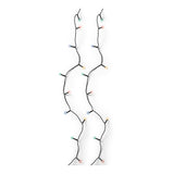 Pack De 2 Unidades - Guirnalda Multifunción, Uso Exterior, Basic, Multicolor, Cable Negro, 120 Leds, 9 M