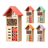Pack De 2 Unidades - Hotel Para Insectos, Colores Surtidos, 130 X 85 X 260 Mm