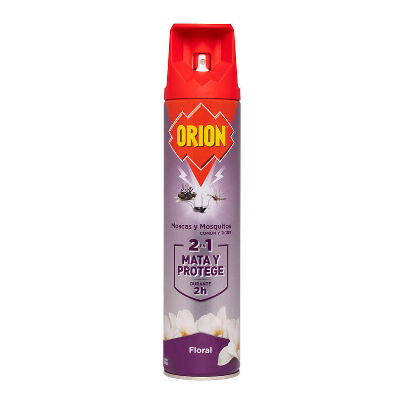 Pack De 2 Unidades - Insecticida Moscas Y Mosquitos Con Aroma Floral 600 Ml
