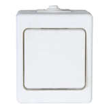 Pack De 2 Unidades - Interruptor Conmutador De Superficie 10ax 250v~, Blanco