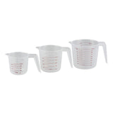 Pack De 2 Unidades - Juego De 3 Jarras Medidoras De 250/500/1000 Ml