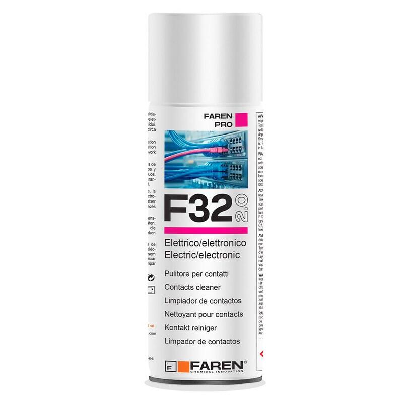 Pack De 2 Unidades - Limpiador De Contactos En Seco F32 2.0, 400 Ml