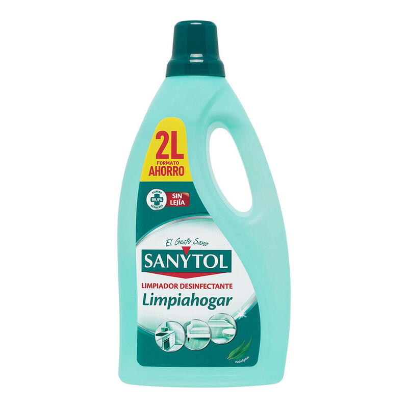 Pack De 2 Unidades - Limpiador Desinfectante Aroma Eucaliptus 2000 Ml