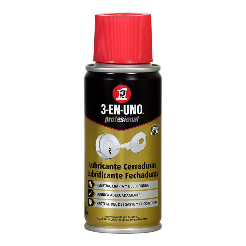 Pack De 2 Unidades - Lubricante De Cerraduras 100ml 34463 3 En 1