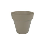 Pack De 2 Unidades - Maceta De Inyección Color Taupe Ø14cm