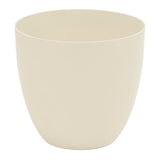 Pack De 2 Unidades - Maceta De Inyeccion Modelo Cuenco Ø26cm Color Ecru