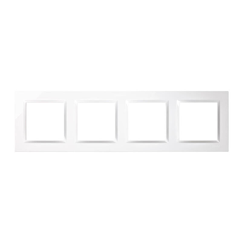 Pack De 2 Unidades - Marco 4 Elementos Blanco Serie 10.