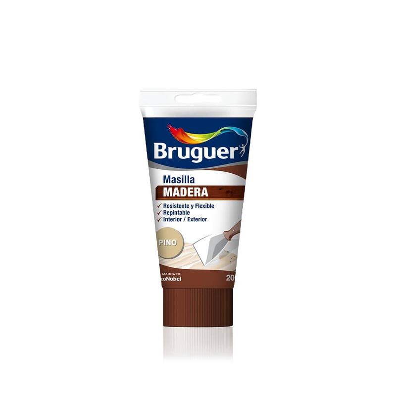 Pack De 2 Unidades - Masilla Madera Pino 200g 5196385 Bruguer