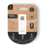 Pack De 2 Unidades - Memoria Usb Basic White Pendrive 16 Gb Tipo A
