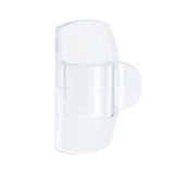 Pack De 2 Unidades - Mini Gancho Para Luces, Exterior, Transparente, 8 Uds + 10 Tiras