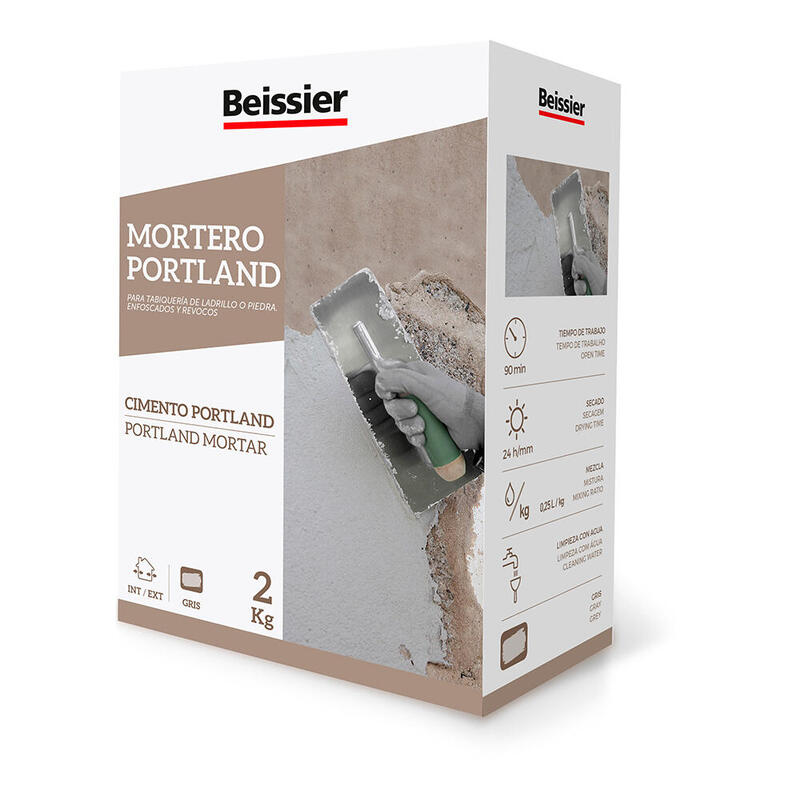 Pack De 2 Unidades - Mortero Portland 2kg Beissier 70303-001