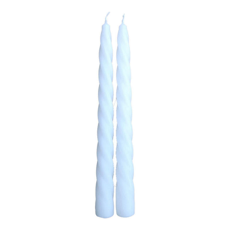 Pack De 2 Unidades - Pack 2 Velas Decorativas Blancas Ø2x24cm Magic Lights