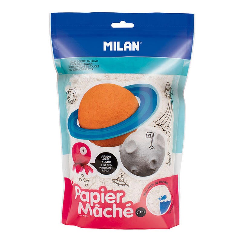 Pack De 2 Unidades - Papel Maché Blanco En Polvo Bolsa 200g