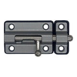 Pack De 2 Unidades - Pasador Cerrojo Base Plástica 50 Mm Cromo Mate