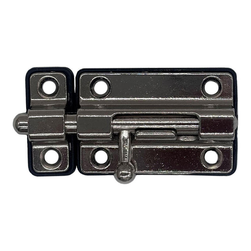 Pack De 2 Unidades - Pasador Cerrojo Base Plástica 50 Mm Cromo