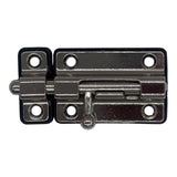Pack De 2 Unidades - Pasador Cerrojo Base Plástica 50 Mm Cromo