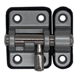 Pack De 2 Unidades - Pasador Reforzado Base Plástica 20 Mm Cromo Mate