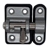 Pack De 2 Unidades - Pasador Reforzado Base Plástica 25 Mm Cromo Mate