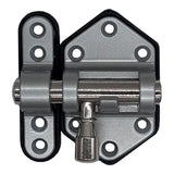 Pack De 2 Unidades - Pasador Reforzado Base Plástica 30 Mm Cromo Mate