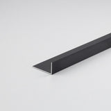 Pack De 2 Unidades - Perfil Bricolaje Ángulo L Aluminio Negro Mate 1000 X 30 X 15 Mm