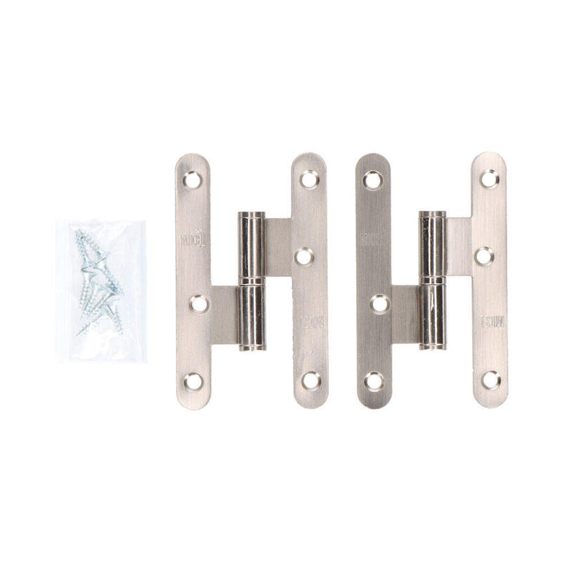 Pack De 2 Unidades - Pernio Sin Remate Pn04 Izquierda 100 X 58 Mm
