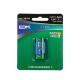 Pack De 2 Unidades - Pila Recargable Eco-Series Aaa - Hr03 950 Ma, Ø10,5 X 44,5 Mm, 4 Unidades