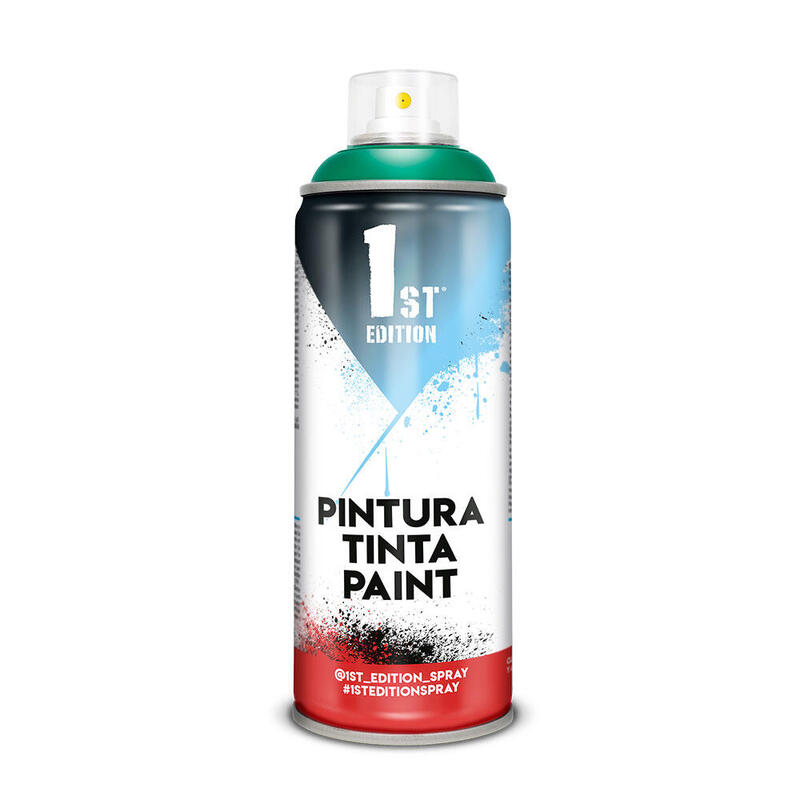 Pack De 2 Unidades - Pintura En Spray 1st Edition 520cc / 300ml Mate Verde Estanque Ref 651