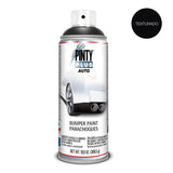 Pack De 2 Unidades - Pintura En Spray Pintyplus Auto 520cc Bumper Texturado Negro Bt104