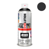 Pack De 2 Unidades - Pintura En Spray Pintyplus Evolution 520cc Ral 9004 Negro Señales
