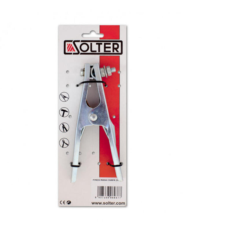 Pack De 2 Unidades - Pinza Masa Chapa 200a Solter