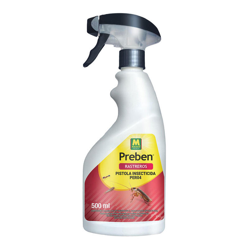 Pack De 2 Unidades - Pistola Insecticida Rastreros, 500 Ml
