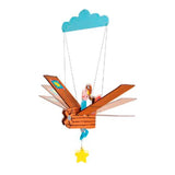Pack De 2 Unidades - Plantilla De Marquetería Pequeño Piloto, 2 Láminas A4
