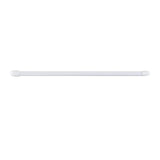 Pack De 2 Unidades - Portavisillo Extensible Plano Blanco, Ø1,1 X 40 - 65 Cm, 2 Uds