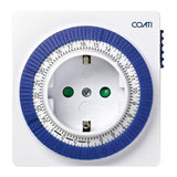 Pack De 2 Unidades - Programador Analógico Diario Compacto 16a, Blanco
