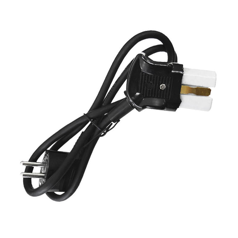 Pack De 2 Unidades - Prolongación Schuko 1m Con Clavija Horno 10/16a Ceramica