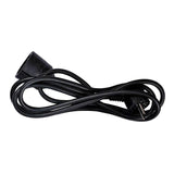 Pack De 2 Unidades - Prolongador Con 1 Toma, 16a 250v~, 3680w, Ip20, Cable H05vv-F 3g1,5mm², 2 M, Negro