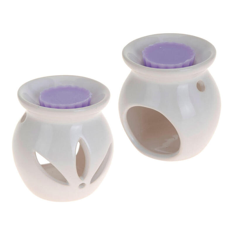 Pack De 2 Unidades - Quemador Con Cera Perfumada Incluida