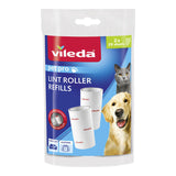 Pack De 2 Unidades - Recambio Rodillo Quitapelusas Pet Pro. 2 X 29 Hojas