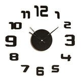 Pack De 2 Unidades - Reloj Adhesivo Negro Ø35 Cm Caison