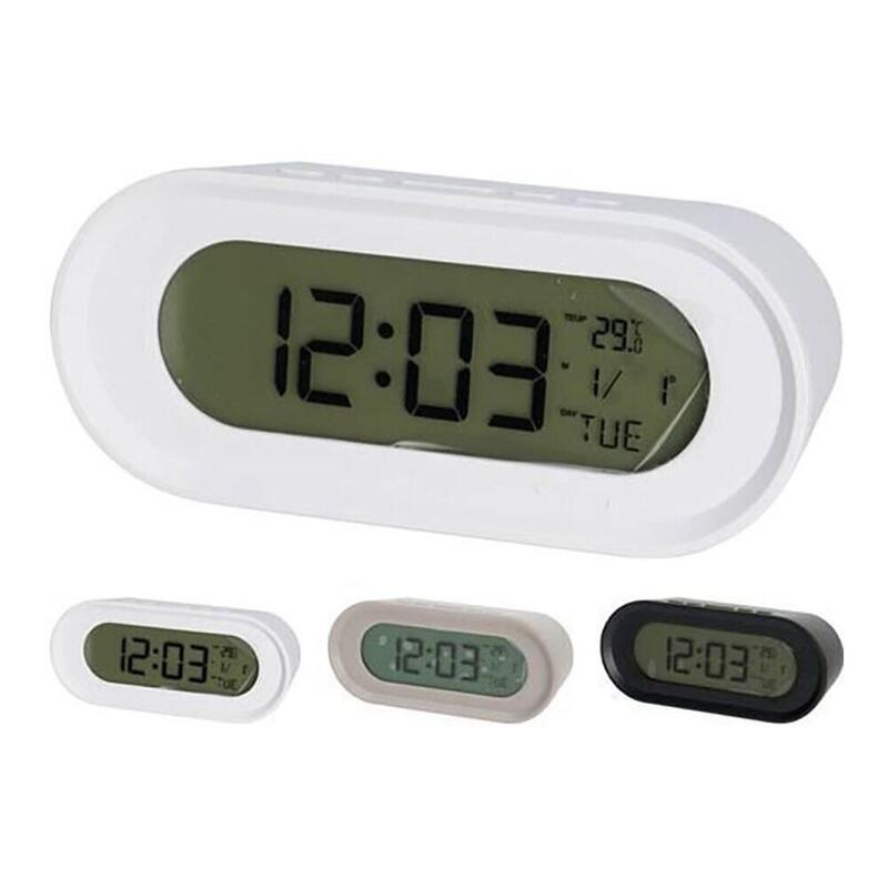 Pack De 2 Unidades - Reloj Digital Con Despertador, Colores Surtidos