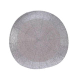 Pack De 2 Unidades - Salvamantel Redondo Ø35 Cm Plateado