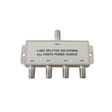 Pack De 2 Unidades - Separador/Sat 4 Vias 900-2050 Mhz Solo Parabólica (Retractilado)