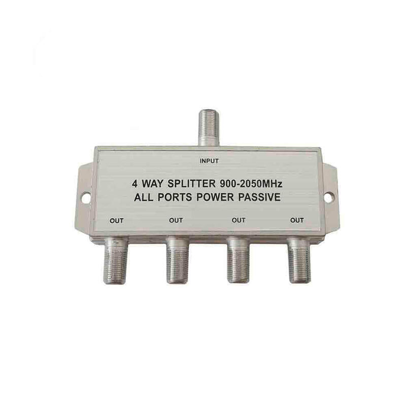 Pack De 2 Unidades - Separador/Sat 4 Vias 900-2050 Mhz Solo Parabólica (Retractilado)