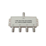 Pack De 2 Unidades - Separador/Sat 4 Vias 900-2050 Mhz Solo Parabólica (Retractilado)